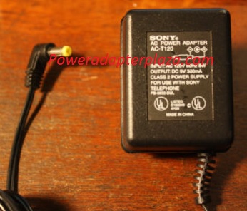 NEW 9V 300mA Sony AC-T120 AC-DC Wall Power Adapter Charger