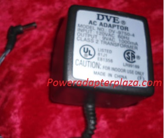 NEW 9V 1A DVE DV-9750-4 Wall Charger Power Supply AC Adapter Class 2 Transformer