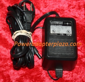 NEW 12V 1A Cambridge SoundWorks Wall TEAD-48-121000UT Power Supply AC adapter