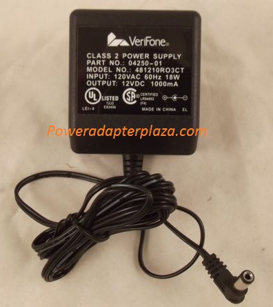 NEW 12V 1A Verifone 04250-01 AC Adapter