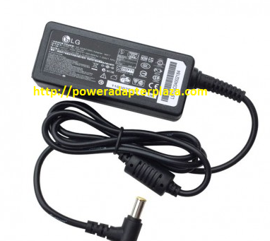 Brand New Original LG LED Monitor 19M35D 22M35D-B AC Adapter Charger 19V 1.2A/1.3A 25W Black - Click Image to Close