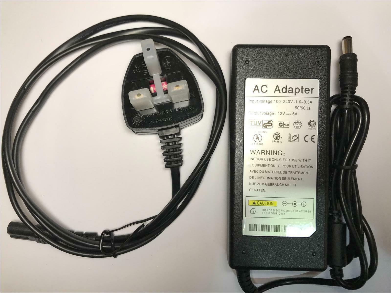 UK Replacement for 12V 5.5A AC-DC Switching Adaptor Power Supply PWR-66W-AC= Type: Power Adapter