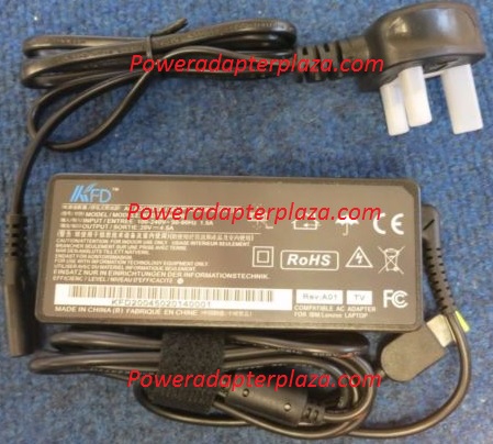 NEW 20V 4.5A KFD KFD20004500 Square Tip AC Power Adapter for Lenovo ThinkPad 90W
