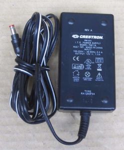 NEW 12V 1.5A Crestron PW118 PWI-1215 Power Supply AC Adapter