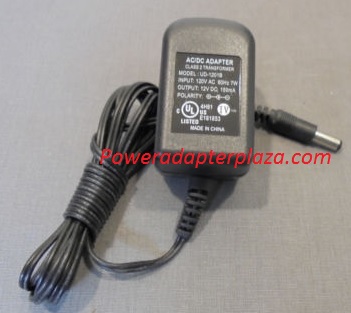 NEW 12V 150mA SIL UD-1201B AC/DC WALL WART POWER SUPPLY ADAPTER CORD