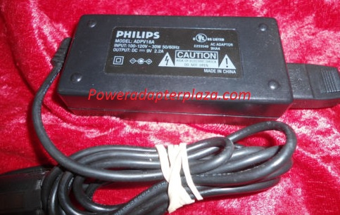 NEW 9V 2.2A Philips ADPV18A AC Adaptor Charger