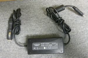 NEW 2-Power CAC0698B / SAD9001 Car / Auto Laptop Power Adapter 90 Watt 15-21 Volts
