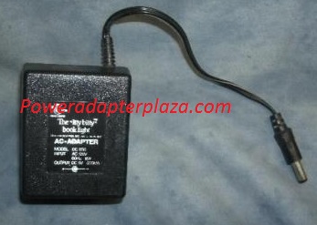 NEW 6V 500mA Itty Bitty Book Light AC Power Adapter Tip Negative DC650
