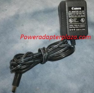 NEW 6.3V 240mA Canon AC-370 AC Adapter Class 2 Power Supply