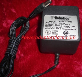 NEW 20v 10VA U.S. Robotics 1.015.1202-B HA-2050 AC Adapter Hub Router