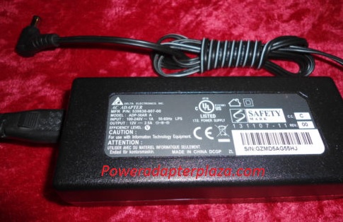 NEW 12V 2.5A DELTA ADP-30AR A - 539838-007-00 AC ADAPTER