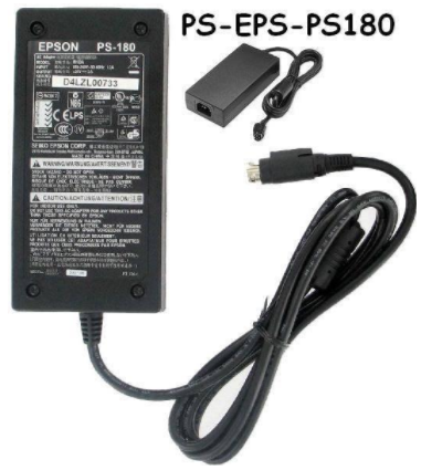 New 24V 2.5A EPSON PS180 Epson TMT Printers M159B M235A AC Adapter