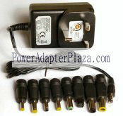 9v 2200ma 2.2a MAX dc replacement power supply with Multi Connectors