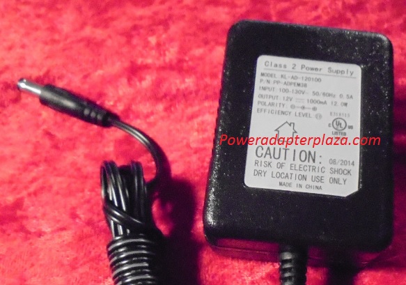 NEW 12V 1A Homedies KL-AD-120100 AC Adapter Power Supply