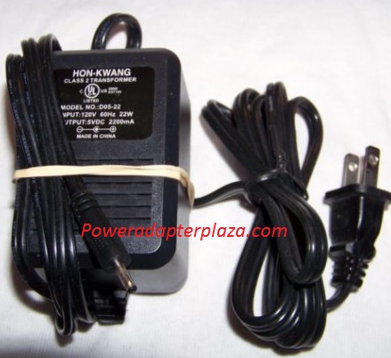 NEW 5V 2.2A HON-KWANG D05-22 Power Ac Adapter