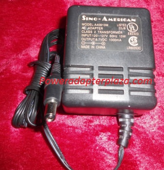 NEW 8.7V 1A Sino-American A40910M AC Adapter Power Supply