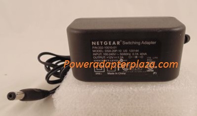 NEW 12V 1.2A Netgear 332-10010-01 DSA-20P-10 AC Adapter