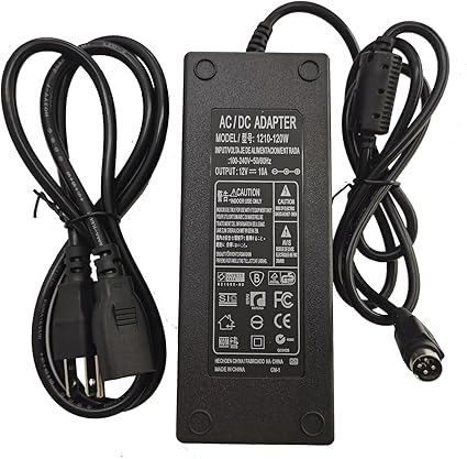 4-Pin 12V 10A AC Adapter for Synology NAS DiskStation DS1520+ DS923+ Charger DS1522+ DS916+ DS918 DS 4-Pin 12V 10A AC Adapter for Synology NAS DiskStation DS1520+ DS923+ Charger DS1522+ DS916+ DS918 DS