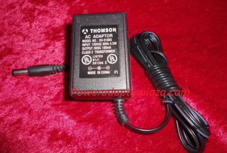 NEW 9V 100mA Thomson DV-9100S AC Power Supply Adapter