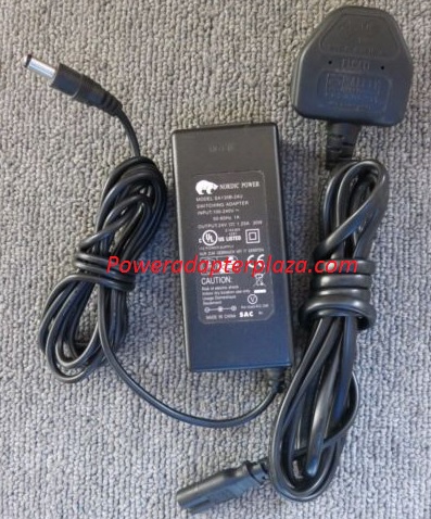 NEW 24V 1.25A Nordic Power SA130_24U AC Switching Power Adapter