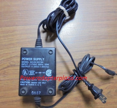 NEW 11.5V 1.95A Peavey DV-9319A Power Equipment Supply 9319 AC Adapter