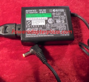 NEW 5V 1.5A SONY PSP-380 PSP PSP-2000 PSP-3000 AC Adapter Charger Cord